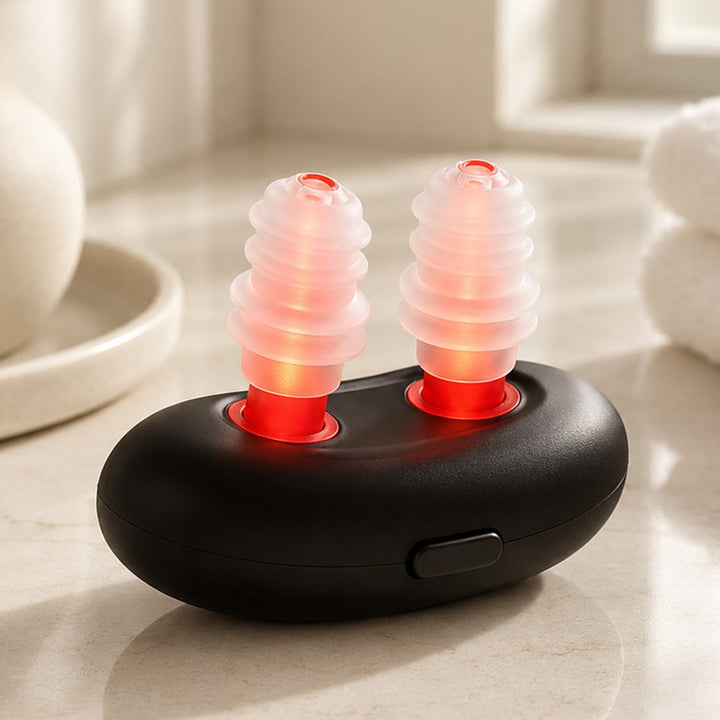 Portable red light nasal therapy device for drug-free allergy & congestion relief. Easy-to-use sinus care solution.