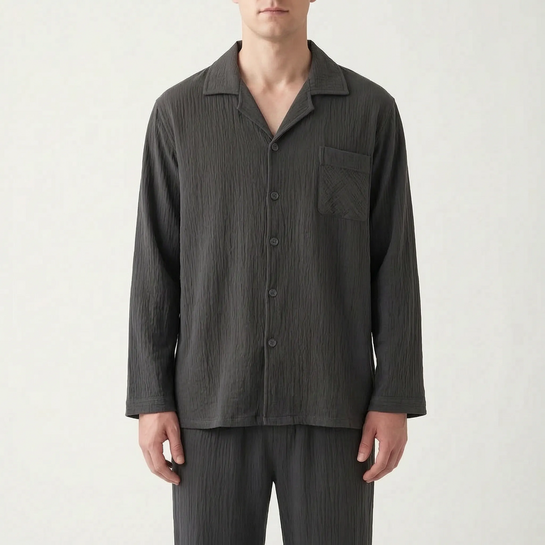 Comfortable men's relaxed fit pyjama bottoms, ideal for sleepwear, loungewear, and home wear.