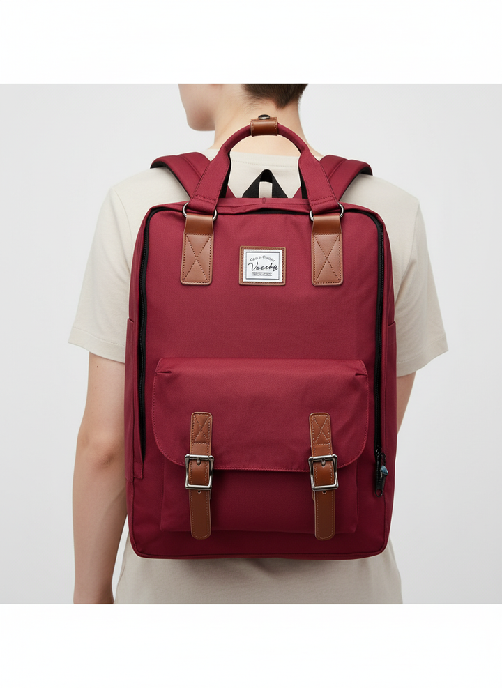 Sleek & functional laptop backpack. Organize your essentials for travel, school, or office efficiently.