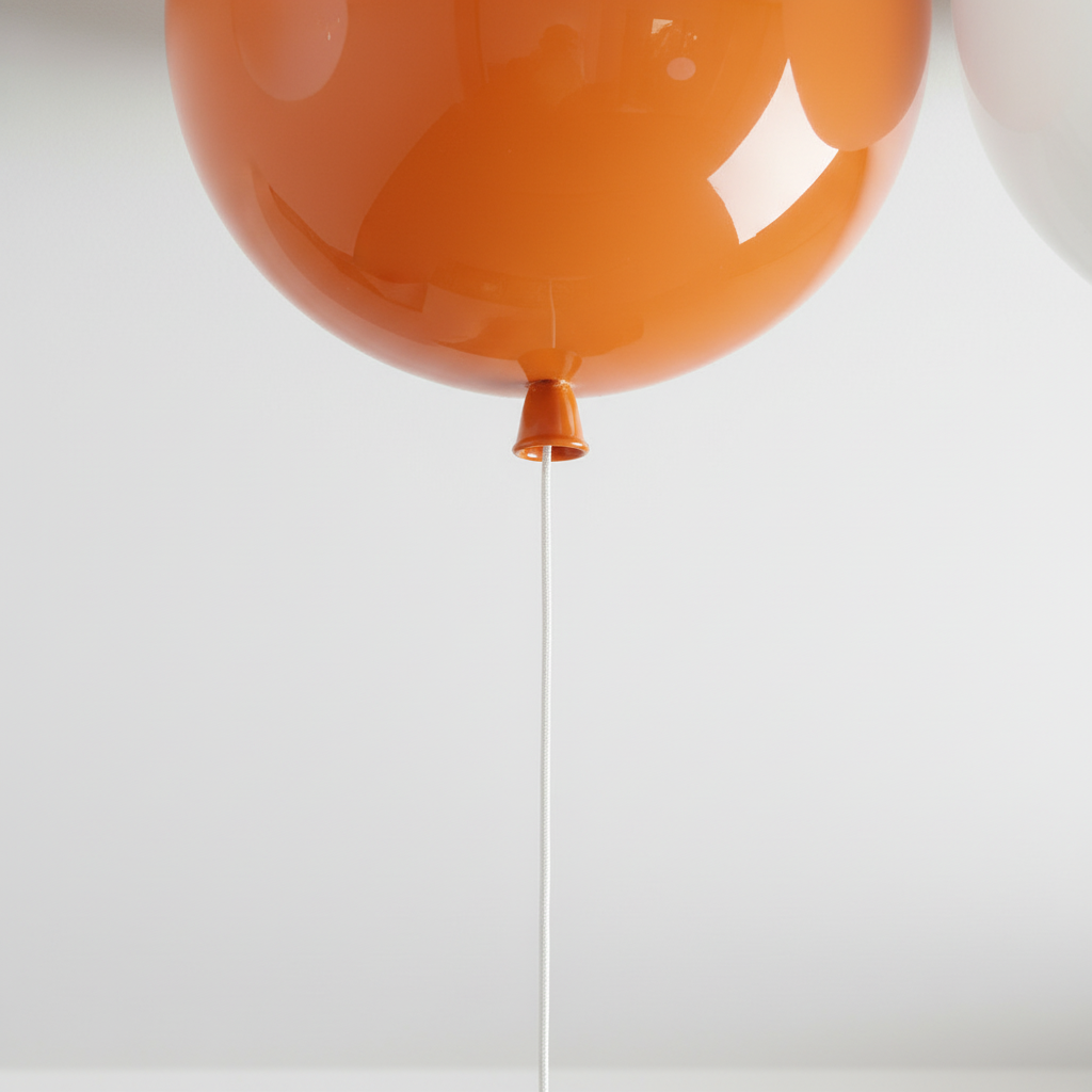 Sleek round acrylic ceiling lamp, a modern LED light fixture for bedrooms, offering soft warm white glow.