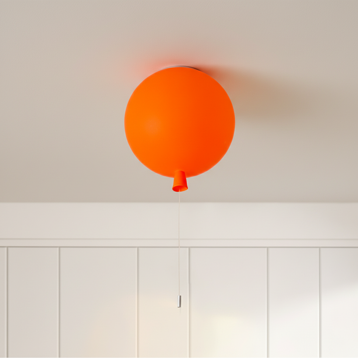 Stylish round acrylic LED indoor ceiling light, a contemporary fixture for modern bedrooms and homes.
