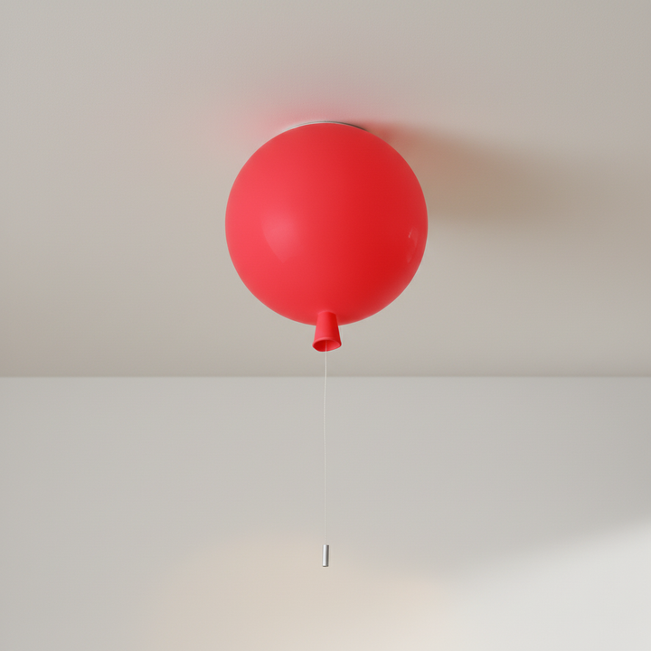 Round acrylic LED ceiling lamp for bedrooms, a modern lighting solution with energy-efficient warm white light.