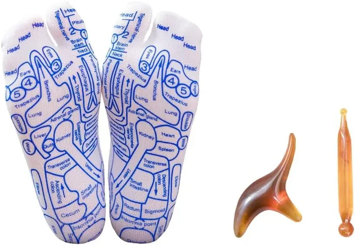 Wholesale unisex reflexology socks for better circulation, comfort & overall foot health.