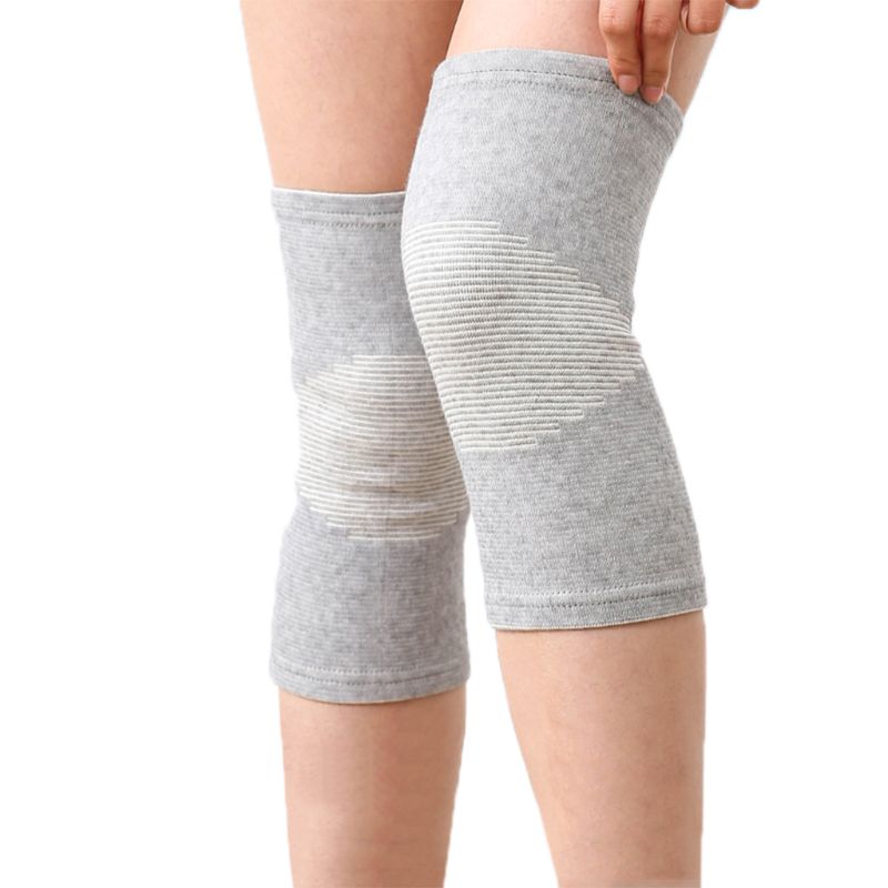 Comfortable unisex bamboo compression knee support. Orthopedic design for pain relief & active recovery.