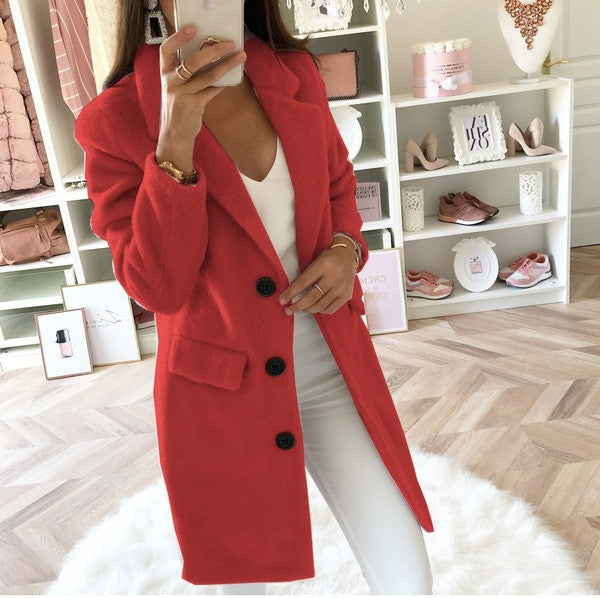 Lavish women's outerwear, this luxurious winter coat ensures ultimate warmth & fashionable cold weather style.