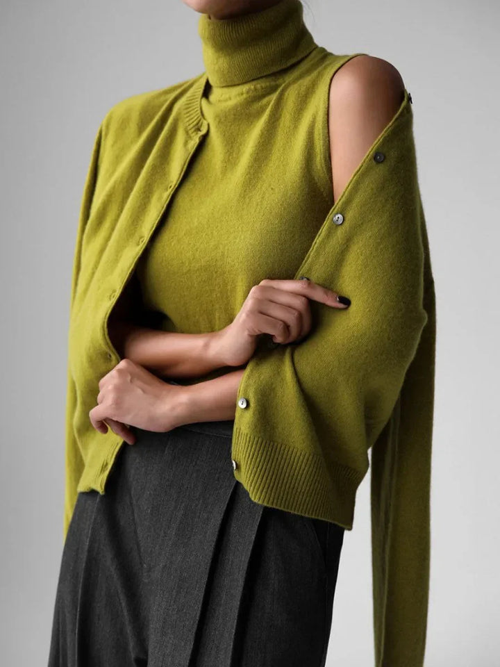 Flattering women's high-neck tank, a chic sleeveless top for various occasions.