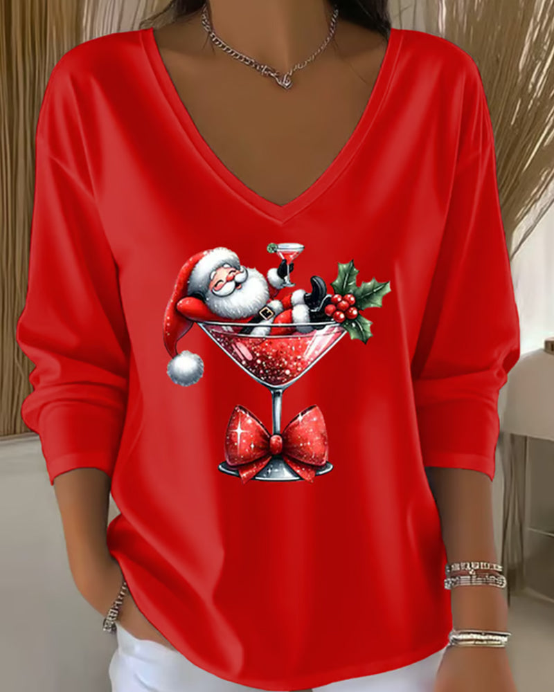 Chic Women's Sylvie V-Neck Top. Flattering & comfortable short sleeve for versatile casual or dressy wear.