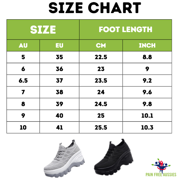 Slip-on women's platform work shoes with 3-inch height for nurses, offering comfortable all-day support.