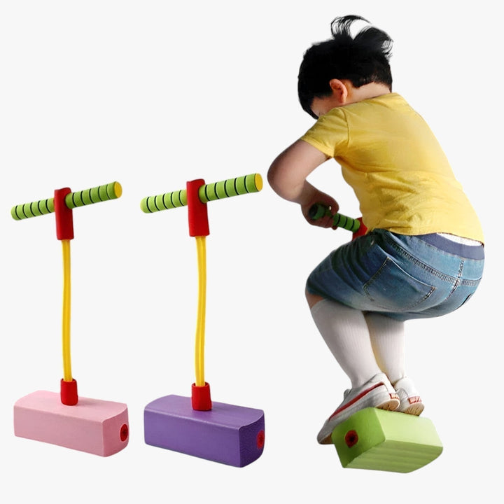 Children's soft foam jump block, a safe and fun toy for active play, balance, and coordination.