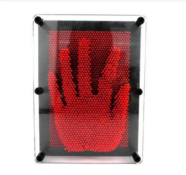 Novelty 3D Pin Art Game, a unique creative toy offering endless finger press fun for any age group.