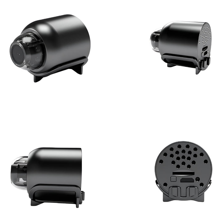 WiFi HD security camera, a small wireless indoor monitor with night vision, ideal for discreet home protection.