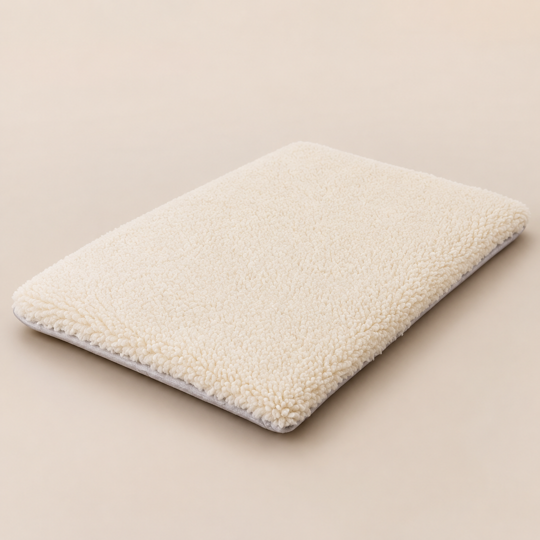 Machine washable self-heating cat bed for ultimate feline comfort. A non-electric pet warmer, perfect for indoor cats.