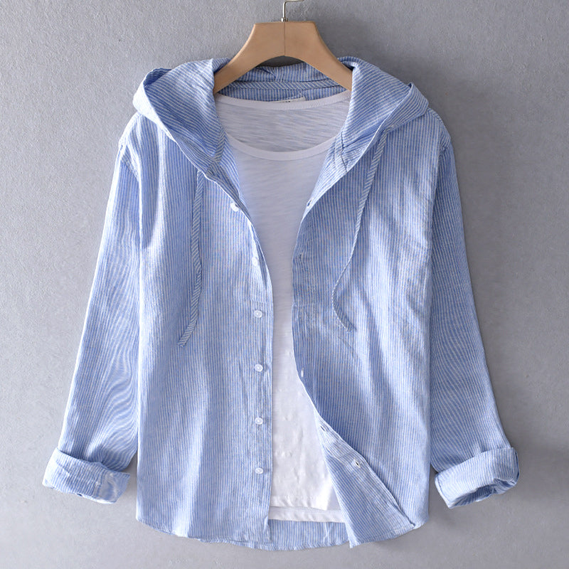 Women's breezy summer blouse in a light fabric, perfect for casual, chic everyday wear or vacation.