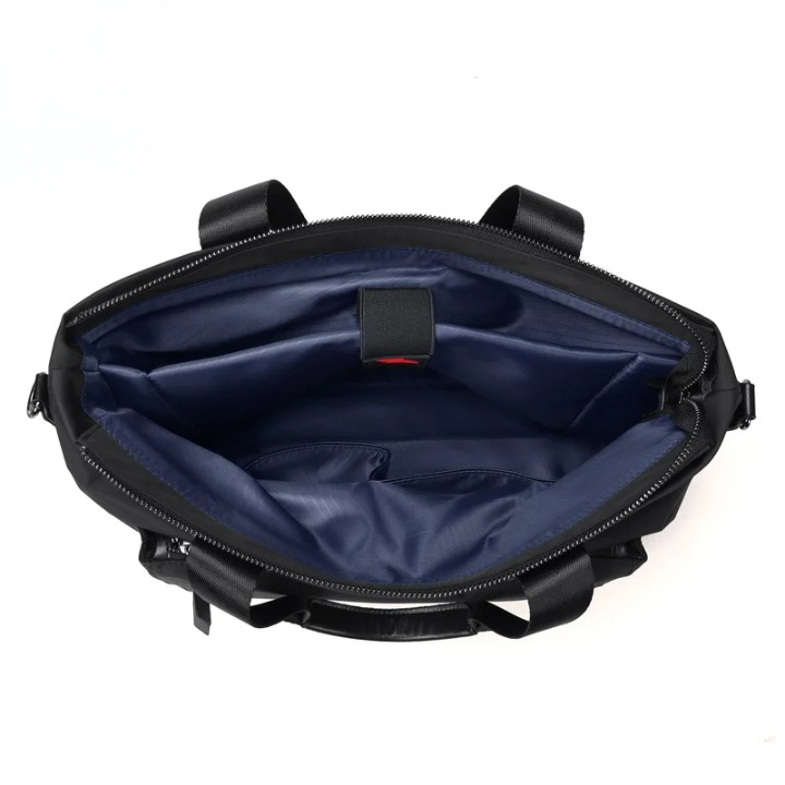 Professional 15.6-inch laptop work bag, unisex design, perfect for business trips and daily commute.