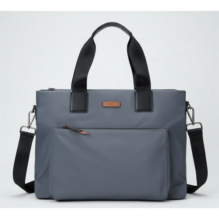 Versatile unisex laptop messenger bag, fits 15.6-inch laptops, suitable for work and travel.