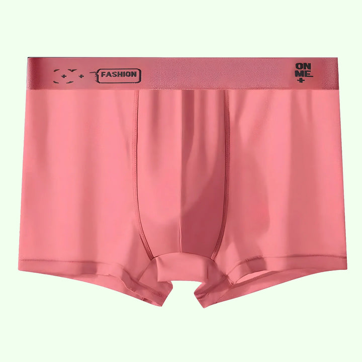 Breathable men's cooling boxer briefs. Flexible design for active comfort, freshness & moisture-wicking.