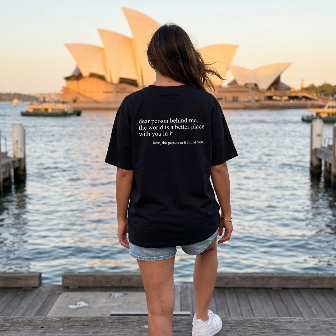 Positive message 'You Are Enough' unisex tee, perfect for daily inspiration & self-love.