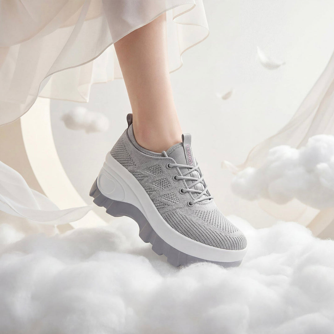 Women's platform nurse comfort shoes with a 3-inch height, offering superior support for long shifts.