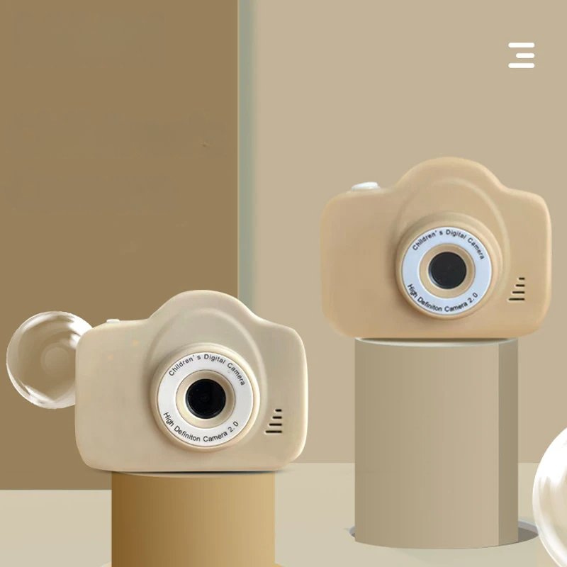 Children's digital camera with 1080p video, color screen, perfect for age 3+ outdoor play and photography.