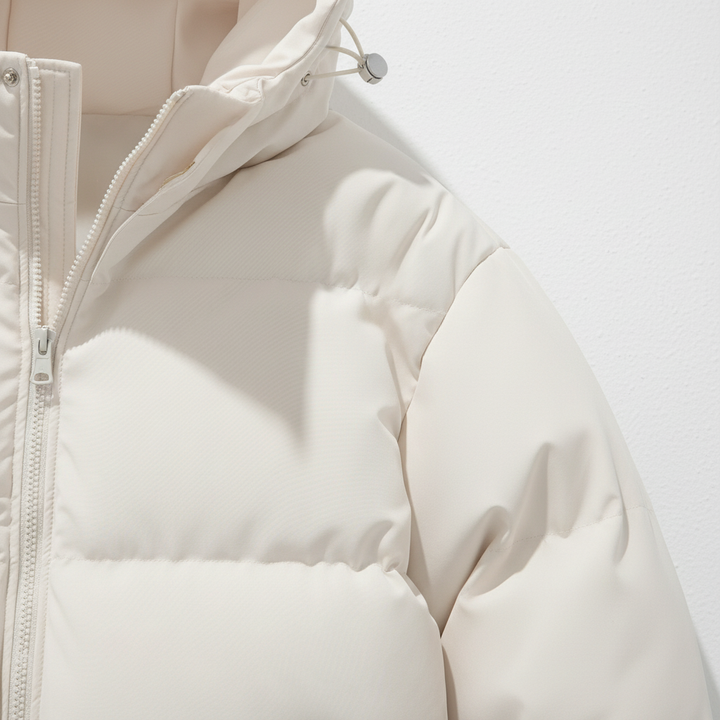 Durable men's quilted jacket. Perfect for cold weather, offering warmth & wind protection for men's fashion.