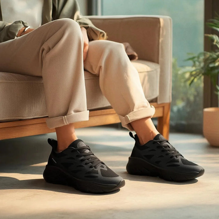 Professional women's nurse shoes with advanced arch support for long shifts & daily wear.