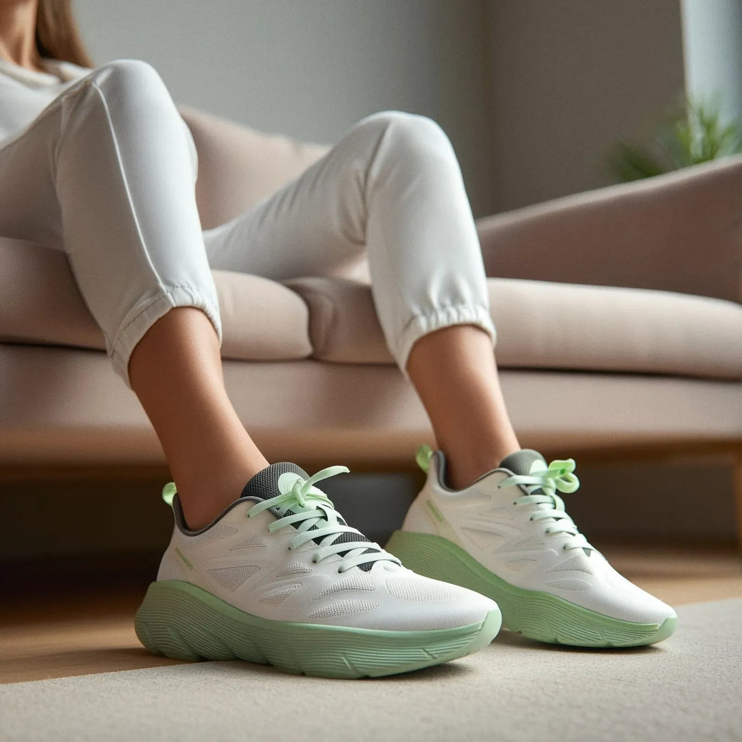 Women's comfort sneakers with Ortho Balance, designed for daily wear, walking & support.