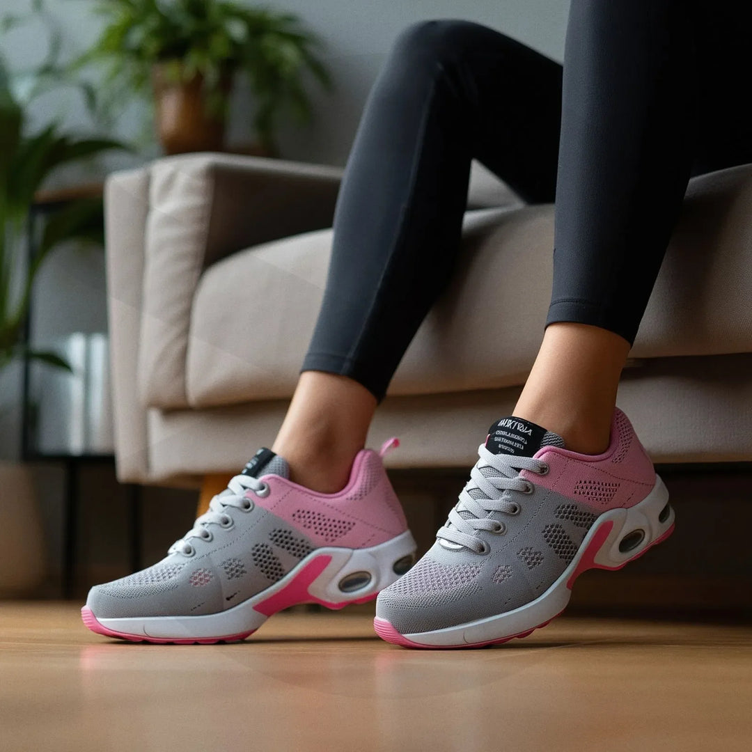 Unisex walking sneakers, orthopedic design with arch support & comfortable cushioning.