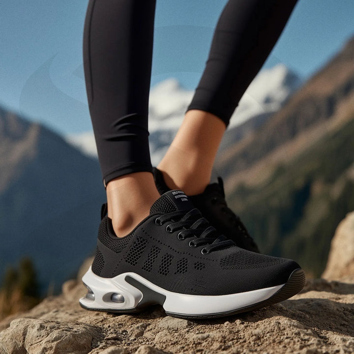Men's lightweight orthopedic walking shoes, with arch support & anti-skid sole.