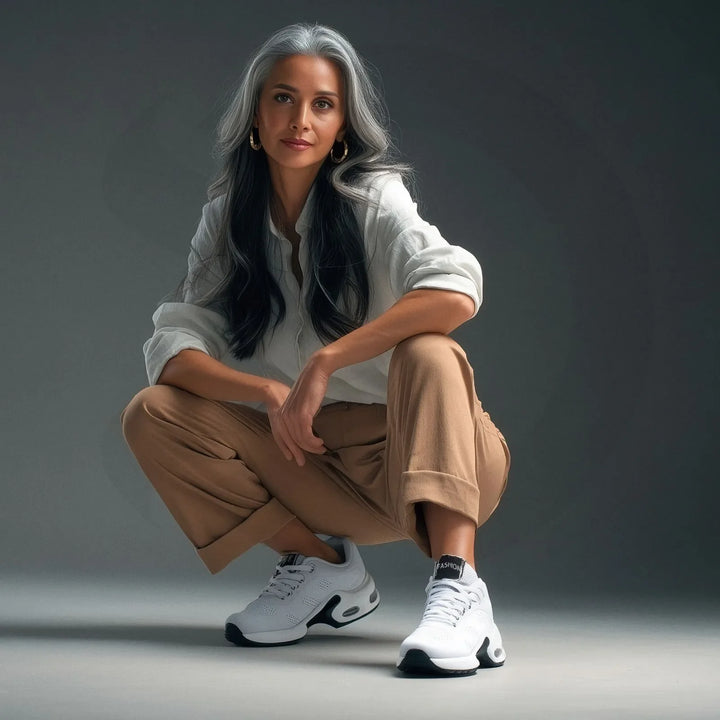 Premium unisex orthopedic walking shoes, offering arch support & all-day comfort.
