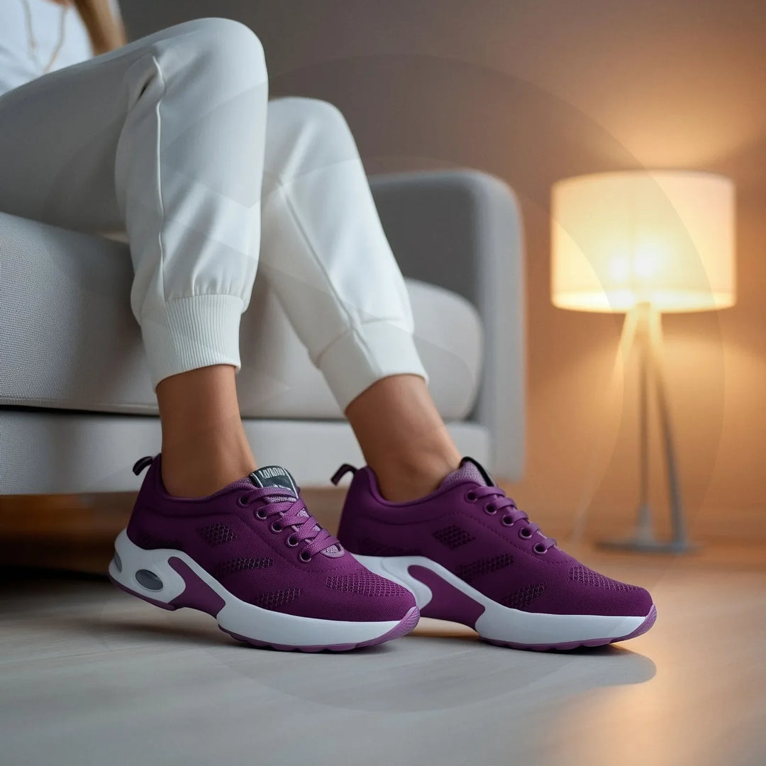 Lightweight unisex daily wear sneakers, orthopedic, with comfortable arch support.