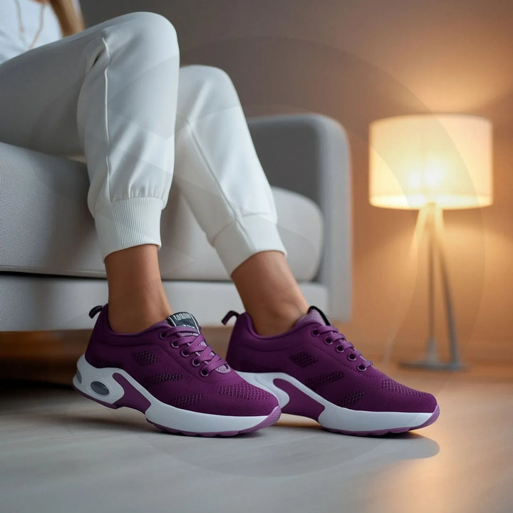 Lightweight unisex daily wear sneakers, orthopedic, with comfortable arch support.