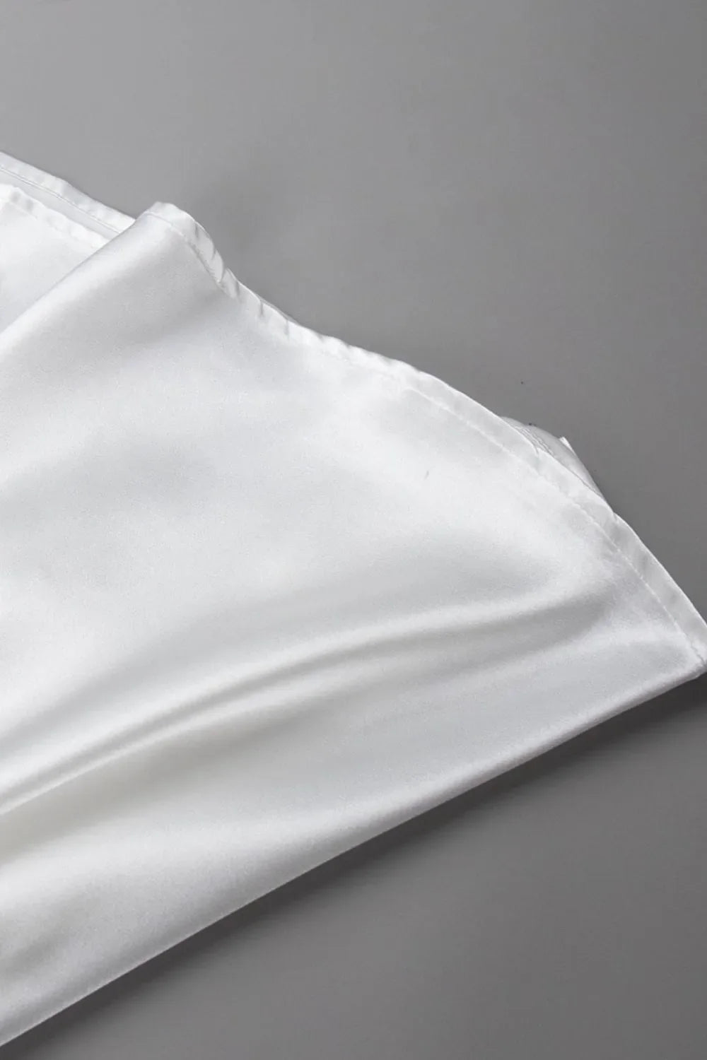 White elegant women's maxi skirt. A comfortable, flowy long skirt for versatile office, evening & special wear.