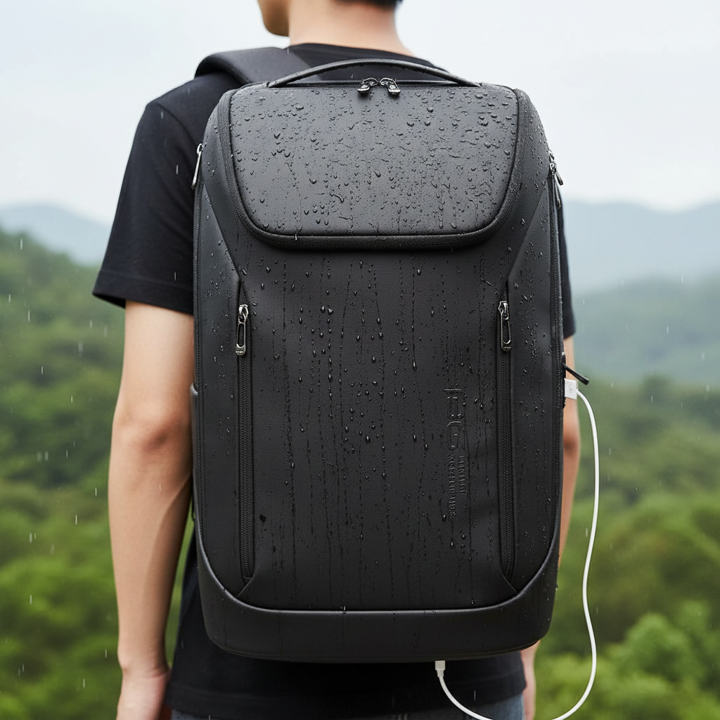 Unisex multifunctional ProPack backpack for daily carry & travel, with organized compartments & water resistance.