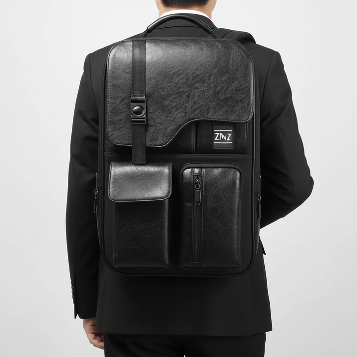 Unisex waterproof anti-theft backpack for laptops & travel. Durable, expandable, ideal for commuters.