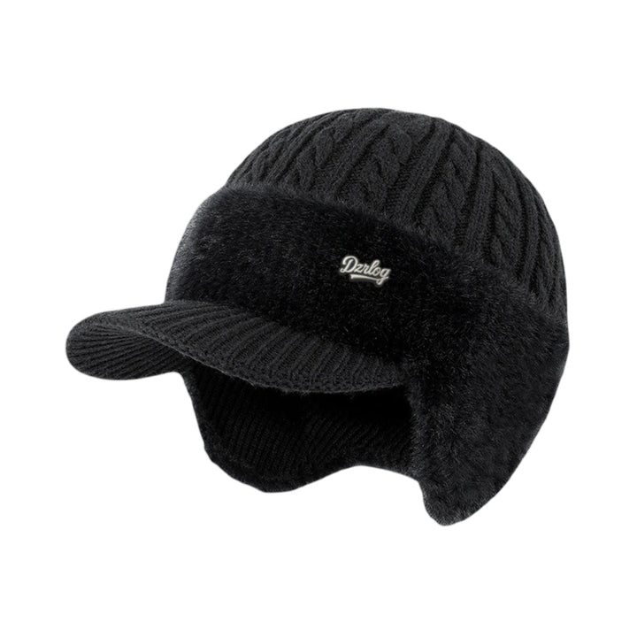 Cold weather trapper hat, unisex, with soft ear flaps and internal fleece lining for comfort.