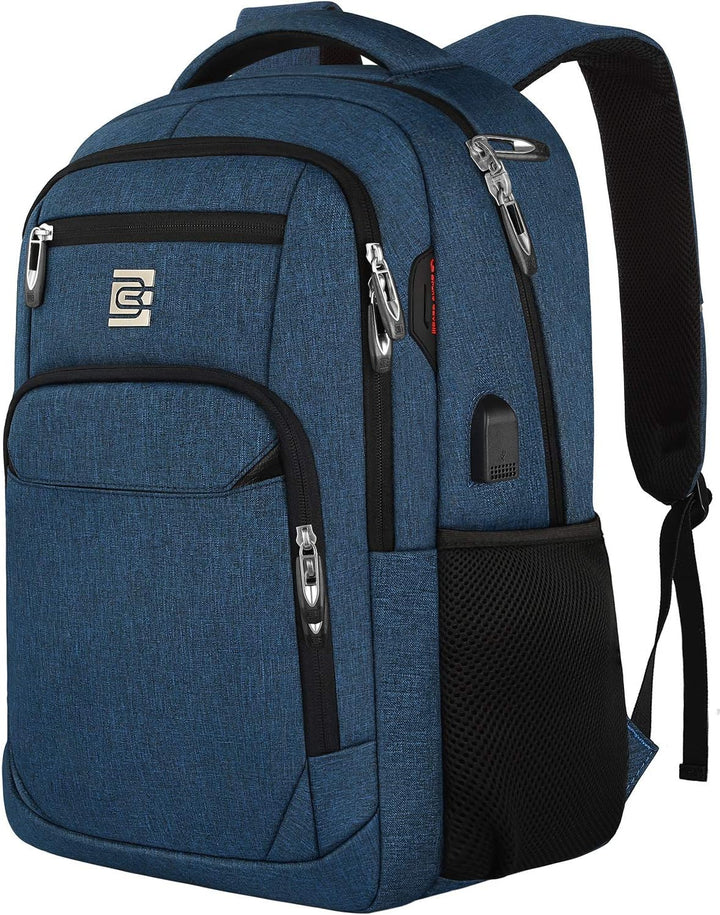 Stylish anti-theft waterproof laptop backpack, great for students & commuters alike.