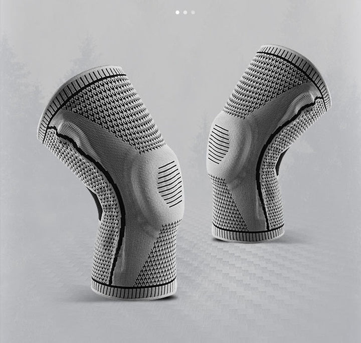 Leg support: unisex adjustable knee brace for runners & active individuals.