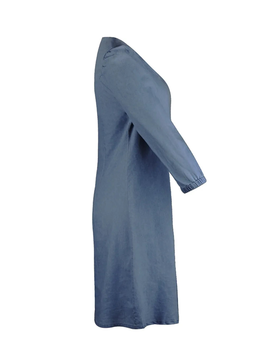 Women's V-neck half sleeve dress, a comfortable and versatile piece for your wardrobe.