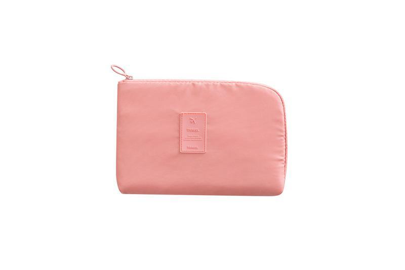 Waterproof cable bag & electronics organizer, ideal for tangled wires & small tech essentials.