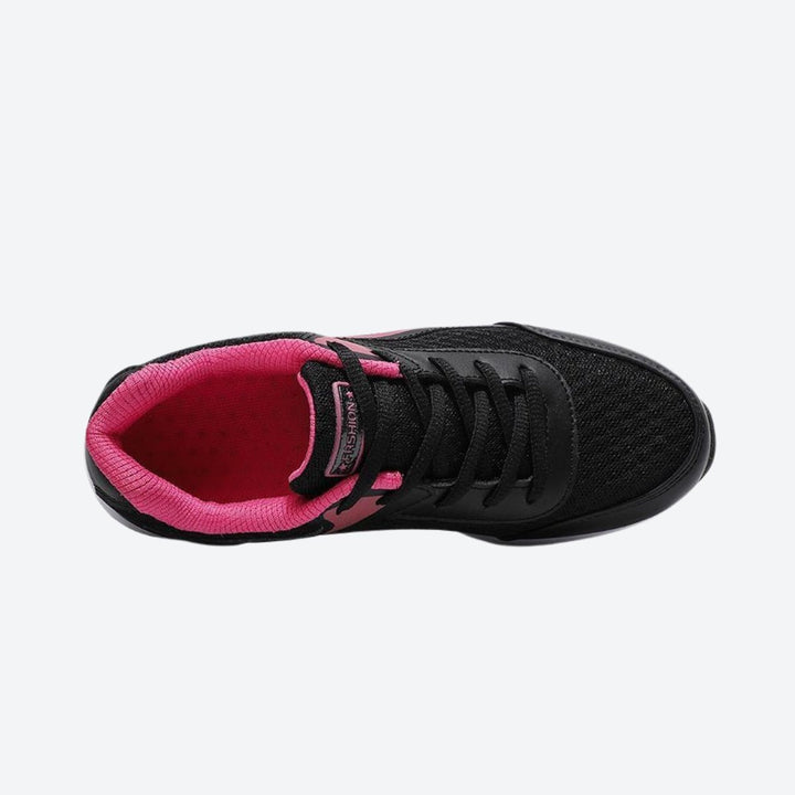 Comfortable women's Air Flex breathable running & walking shoes for active lifestyles.