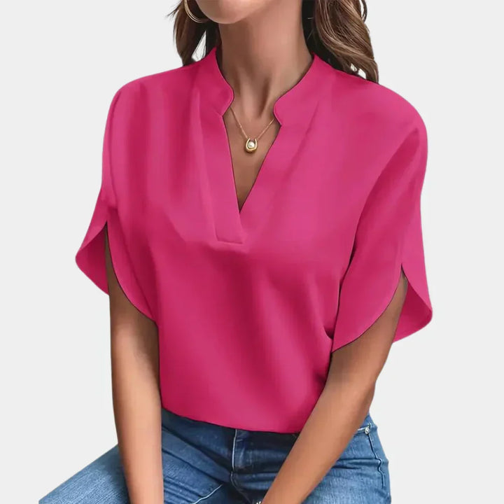 Ella women's summer top, perfect for vacation outfit & everyday fashion.