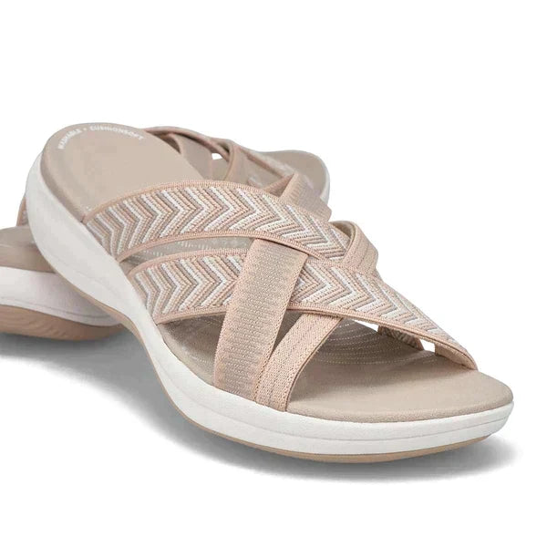 Casual women's CloudWalk orthopedic sandals for summer. Slip-on design, arch support, and ultimate pain relief.