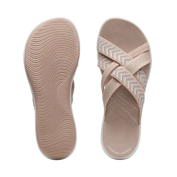 Versatile women's orthopedic CloudWalk sandals. Ideal summer walking shoes with arch support & excellent pain relief.