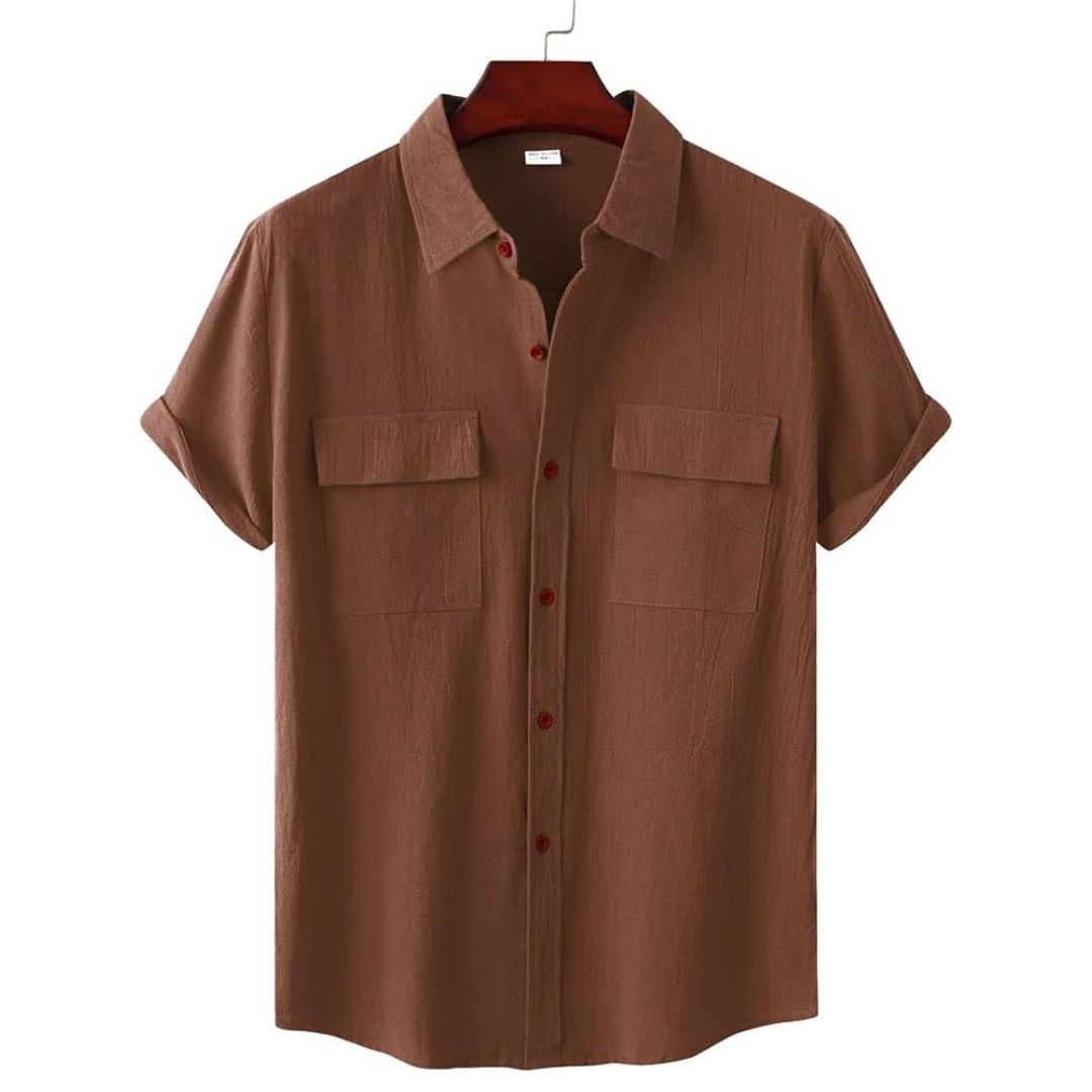 Versatile Annie Blouse, a stylish short sleeve casual top for women's everyday & summer fashion.