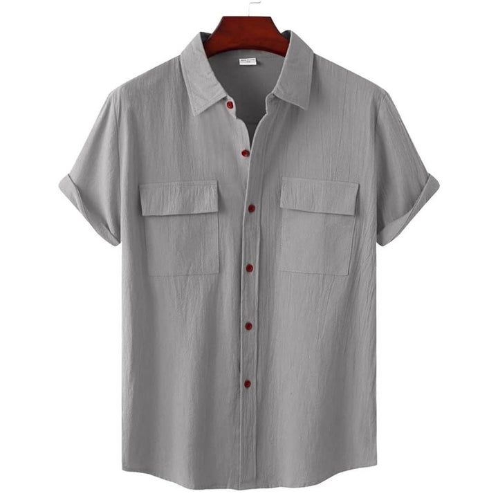 Women's casual short sleeve top, the versatile Annie blouse for comfortable summer style.