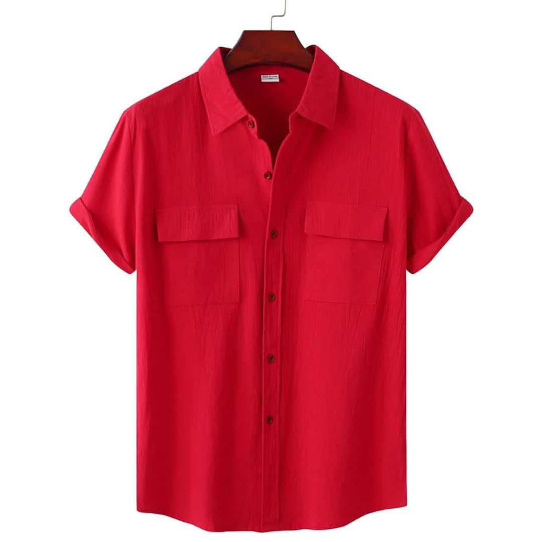 Casual women's short sleeve top, the Annie blouse offers comfort and versatile summer style.