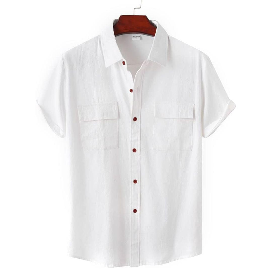 Chic ladies versatile short sleeve blouse, ideal for fashion-forward everyday wear & summer outfits.
