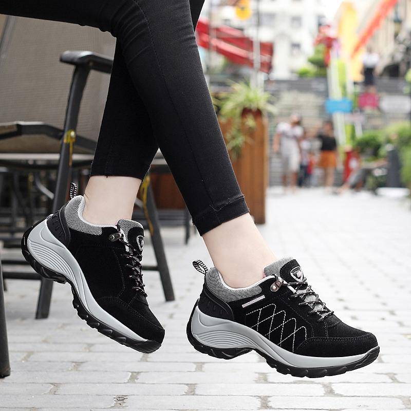 Stylish purple arch support sneakers for women, ideal for casual wear & walking.