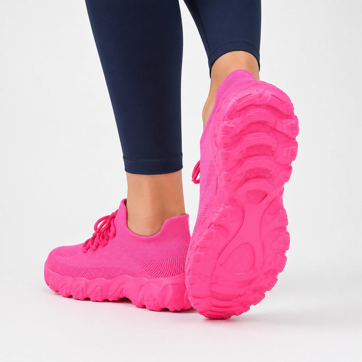 Holistic foot support women's orthopedic wide toe shoes, cushioned, comfortable for daily walking & wear.