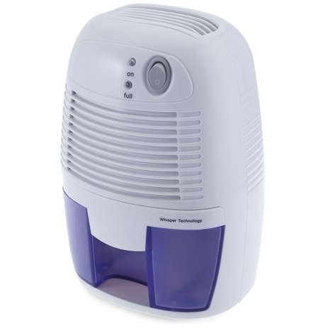 Mini dehumidifier for small rooms, ideal for moisture and humidity control in homes.